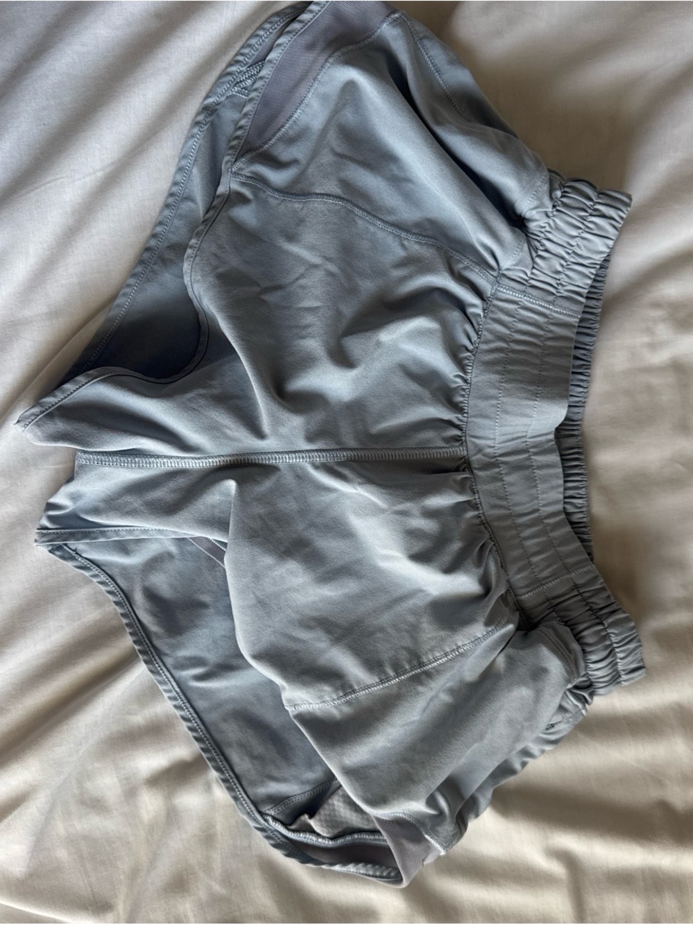 lululemon athletica Light Blue Athletic Shorts